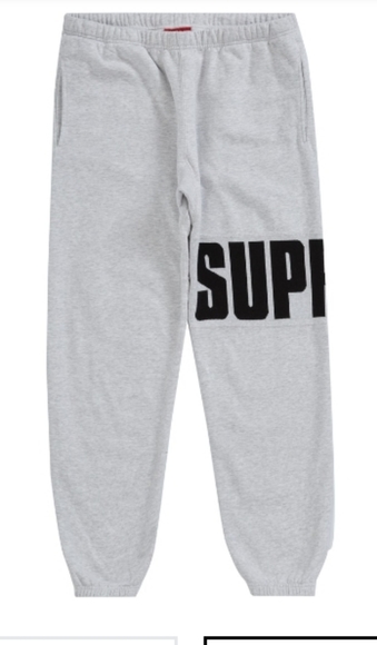 Supreme Ribbed Sweatpants (Authentic)